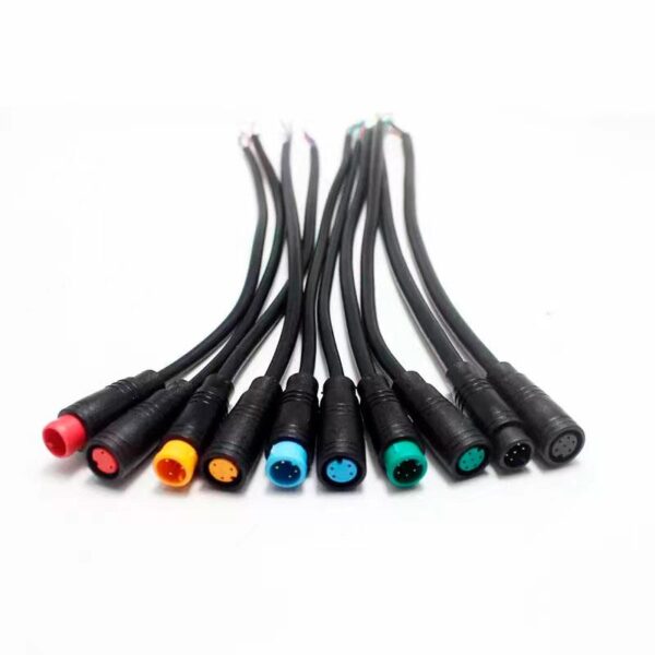 Conector waterproof 8mm 5 pin- 5F - Imagen 2