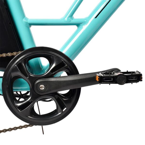Fat ebike eléctrica tauro azul 20" con frenos de disco - Imagen 4