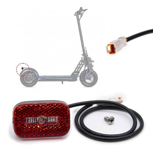 Luz trasera guardabarros 5-72V para Ecoxtrem - Imagen 2