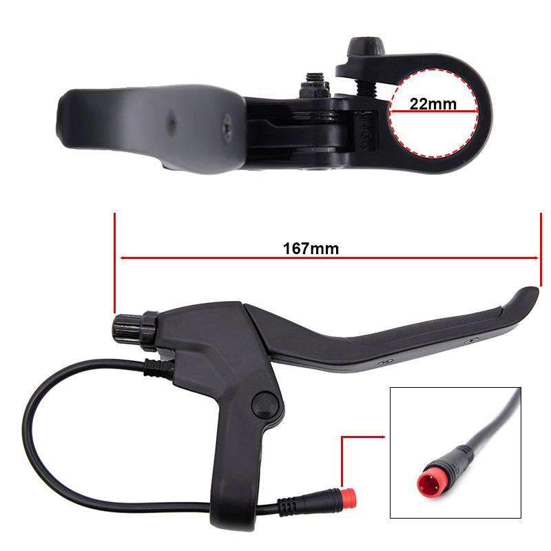 Maneta de freno con sensor y tensor R para Smartgyro - Conector waterproof - Imagen 2