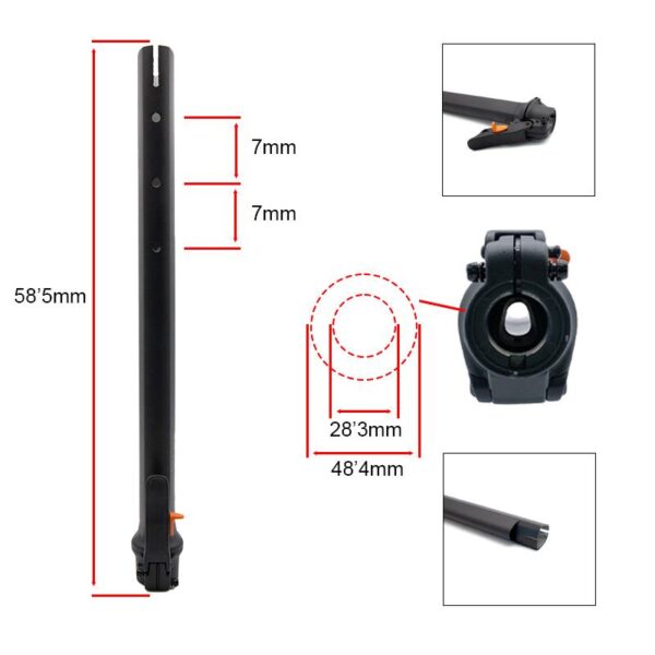 Mástil para kukirin G2 pro - Imagen 2