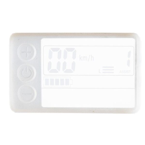 Protector de silicona impermeable blanco para display S866 - Imagen 2