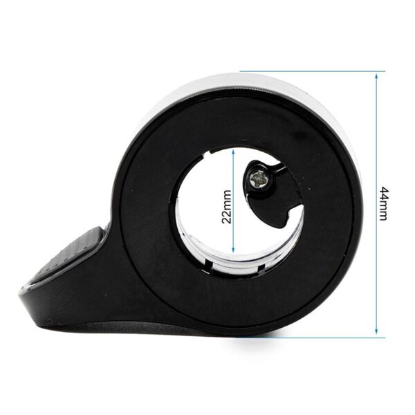 Acelerador negro Original Wispeed T850 - Imagen 2