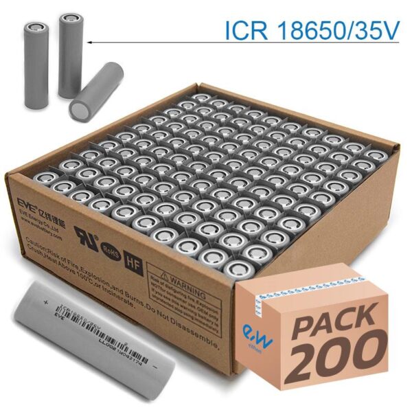 Celda 18650 3.5A/h 3C [EVE] - 200 uds