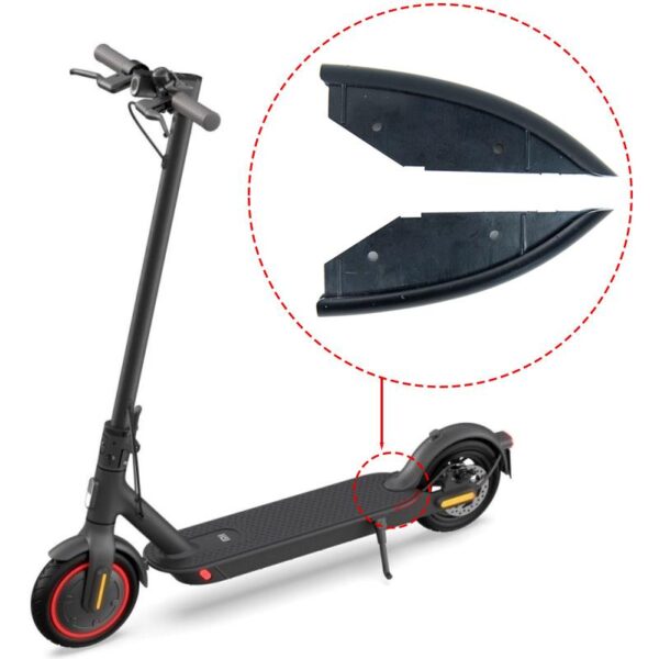 Embellecedor trasero del chasis negro para Xiaomi M365. Essential y 1S