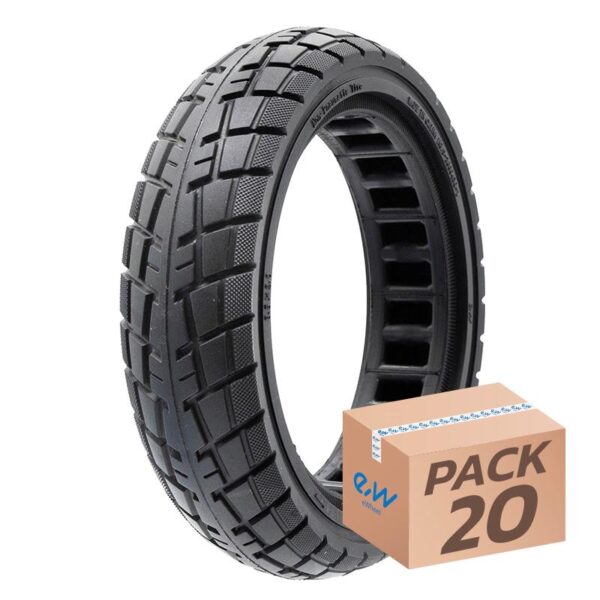 Rueda maciza ultraligera 8.5x2-6.1/B34 offroad linea negra [Ewheel] - 20uds