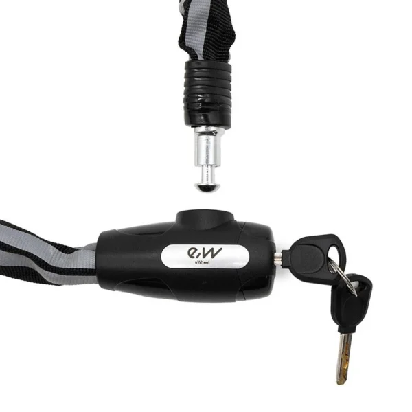 Candado EWLK018 de cadena con funda reflectante - Imagen 4