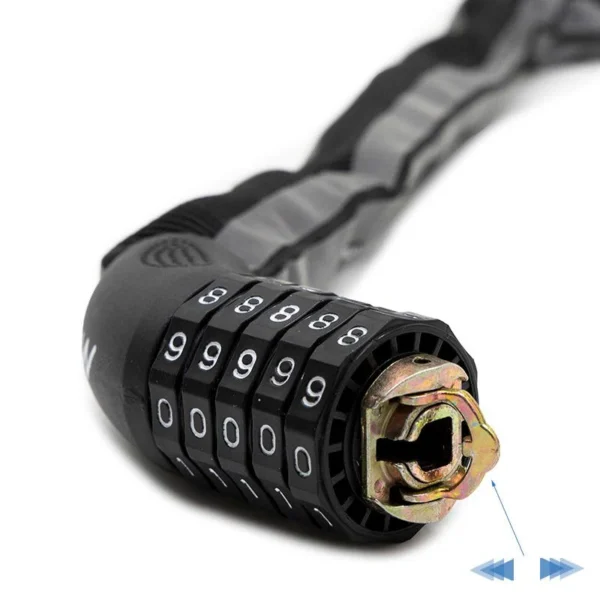 Candado EWLK017 de cadena con funda reflectante - Imagen 4
