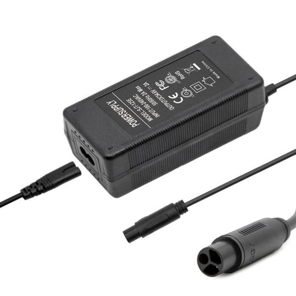 Cargador 48v (salida 54,6v) 2A conector Julet 3105
