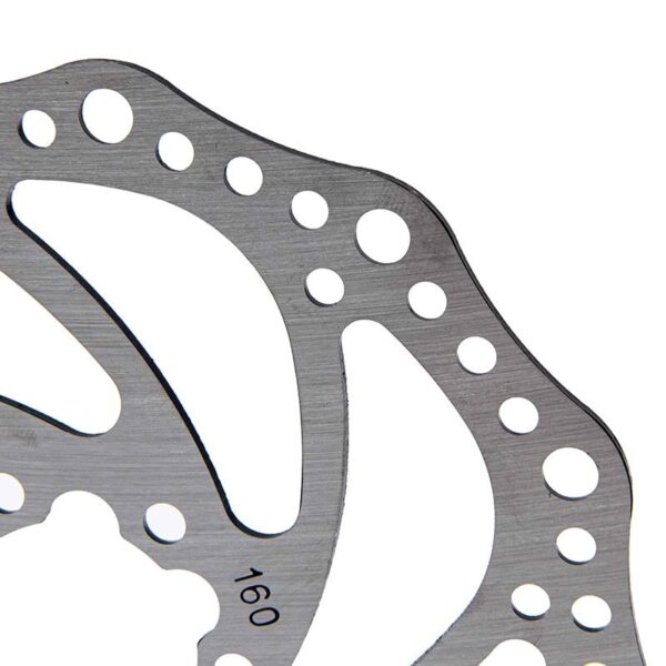 Disco de freno R6.1 160mm 6H plata