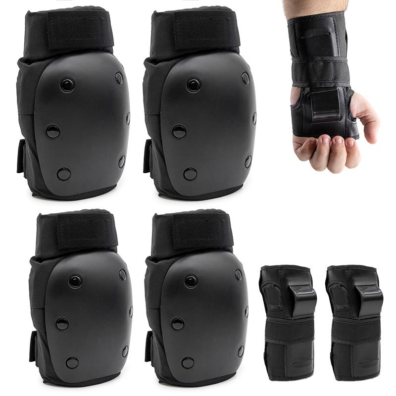 Kit protección articulaciones M - Rodilleras. Coderas y Muñequeras