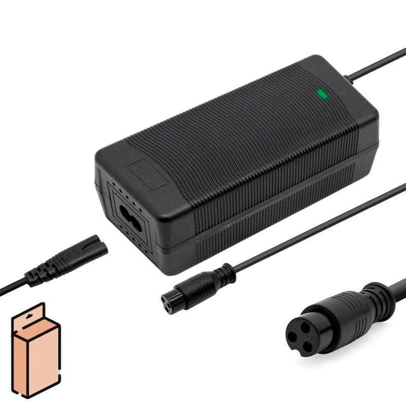 Cargador 60v (salida 67.2v) 2A conector GX16