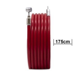 Camisa y cable de freno rojo 1.75m