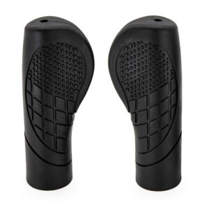 Puños de silicona negros - 2 uds