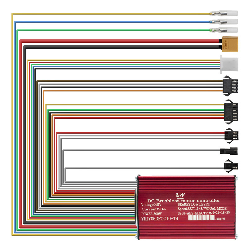 48V 23A 800W 6-12-18-25km/h (CON cable de limitación) Smartgyro Speedway/Rockway homologado