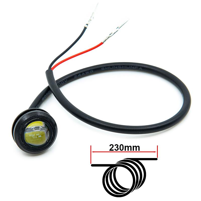 Led ojo de águila blanco 12-36V para Kukirin G2 Pro