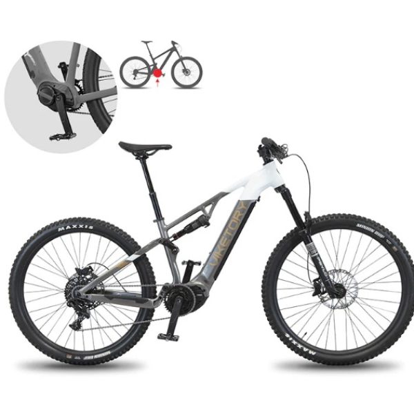 TERRAM ebike MTB Gris-Blanco (1)